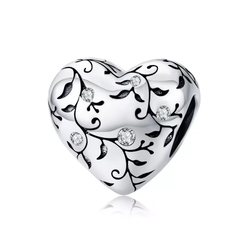 (afbeelding voor) Pandora Style Retro Patronen Bedel - SCC1323