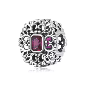 Pandora Style Retro Patroon - Zirkonium Bedel - SCC2152 (afbeelding voor) Pandora Style Retro Patroon - Zirkonium Bedel - SCC2152