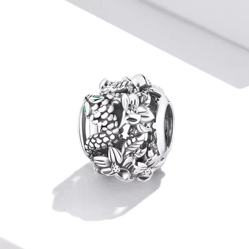 (afbeelding voor) Pandora Style Retro Spirit Slang Bedel - SCC2135 - Bekijken 2