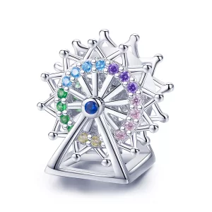 Pandora Style Reuzenrad Bedel - SCC1028 (afbeelding voor) Pandora Style Reuzenrad Bedel - SCC1028