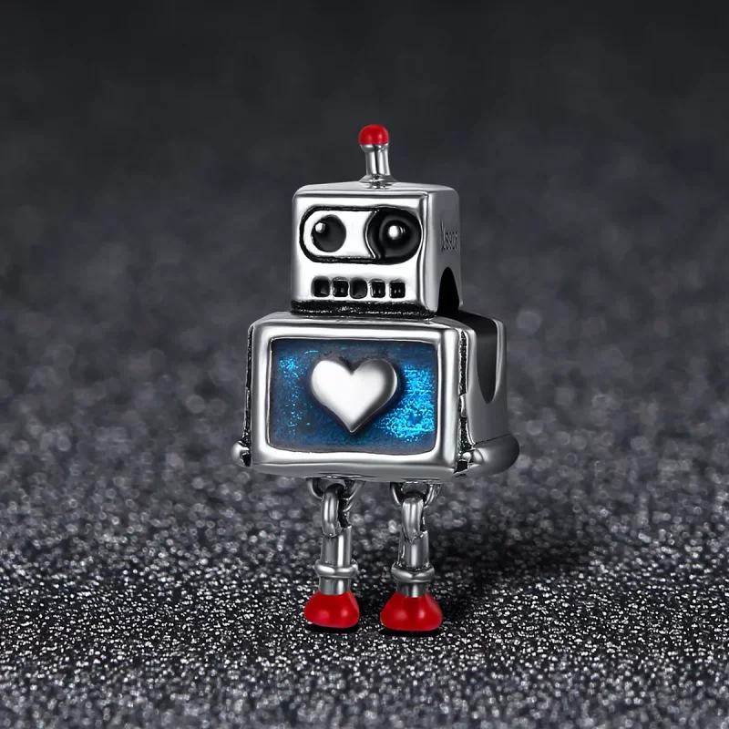 (afbeelding voor) Pandora Style Robot Bedel - SCC346 - Bekijken 2