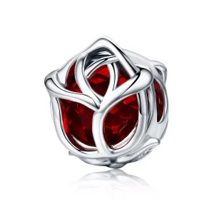 Pandora Style Rode rozen Bedel - SCC568 (afbeelding voor) Pandora Style Rode rozen Bedel - SCC568