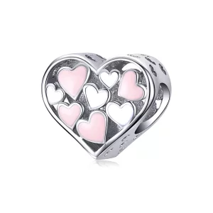 Pandora Style Romantiek Hart Bedel - SCC1423 (afbeelding voor) Pandora Style Romantiek Hart Bedel - SCC1423