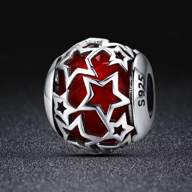 (afbeelding voor) Pandora Style Romantische sterren Bedel - SCC509 - Bekijken 2