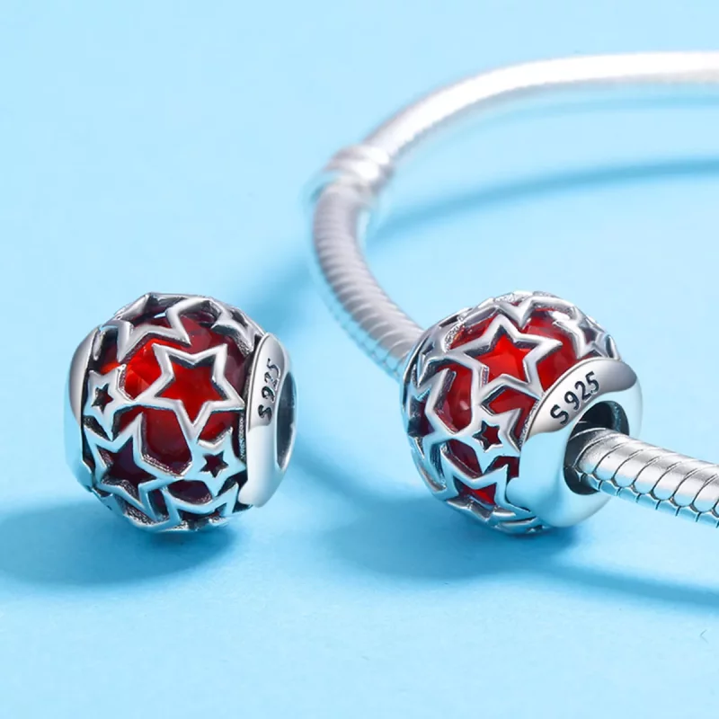 (afbeelding voor) Pandora Style Romantische sterren Bedel - SCC509 - Bekijken 5