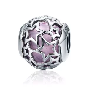 Pandora Style Romantische sterren Bedel - SCC510 (afbeelding voor) Pandora Style Romantische sterren Bedel - SCC510