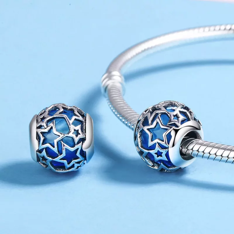 (afbeelding voor) Pandora Style Romantische sterren Bedel - SCC511 - Bekijken 5