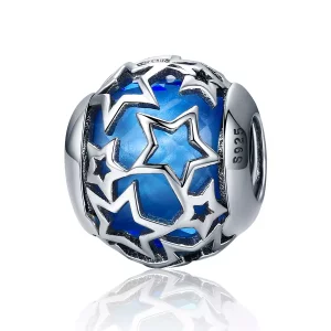 Pandora Style Romantische sterren Bedel - SCC511 (afbeelding voor) Pandora Style Romantische sterren Bedel - SCC511