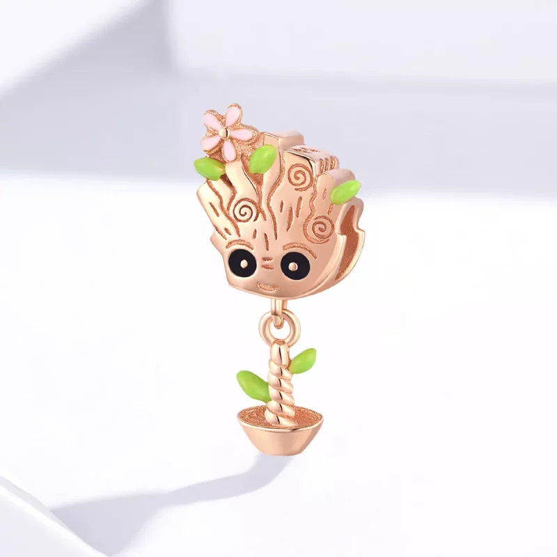 (afbeelding voor) Pandora Style Rose Baby Groot Bedel - BSC130 - Bekijken 2