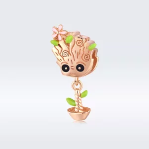 (afbeelding voor) Pandora Style Rose Baby Groot Bedel - BSC130