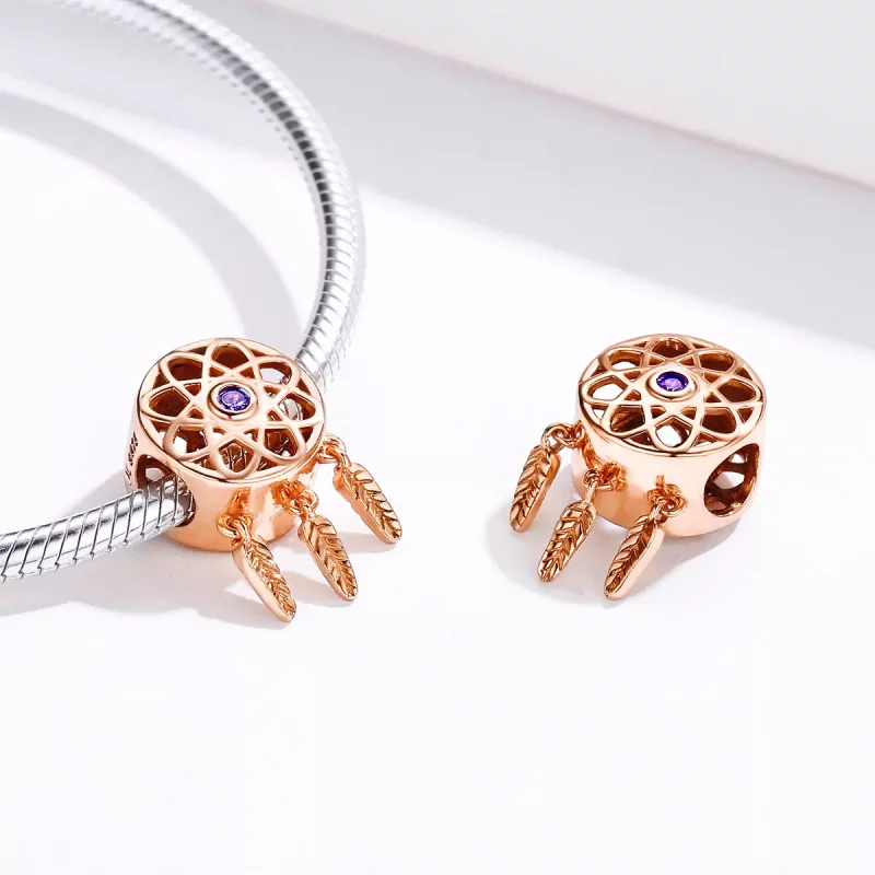 (afbeelding voor) Pandora Style Rose Dromenvanger rosé goud Bedel - SCC330-C - Bekijken 2