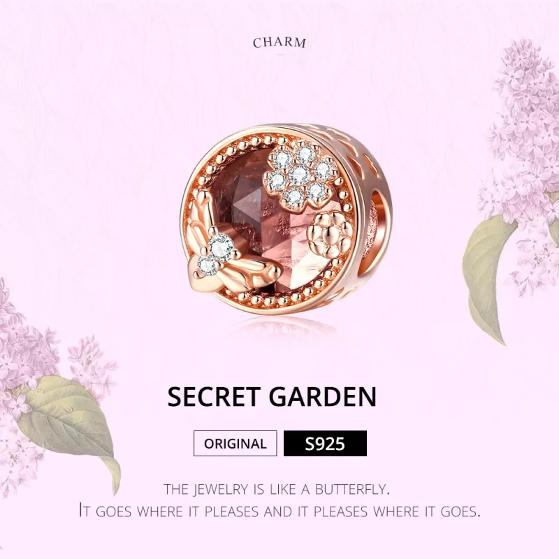 (afbeelding voor) Pandora Style Rose Geheime Tuin Bedel - BSC389 - Bekijken 6