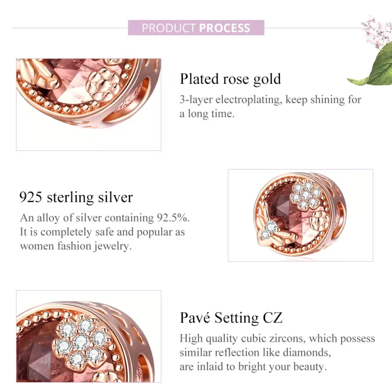 (afbeelding voor) Pandora Style Rose Geheime Tuin Bedel - BSC389 - Bekijken 8
