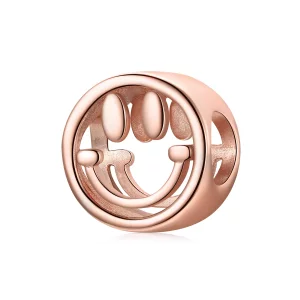 (afbeelding voor) Pandora Style Rose Gelukkige glimlach Bedel - SCC1787