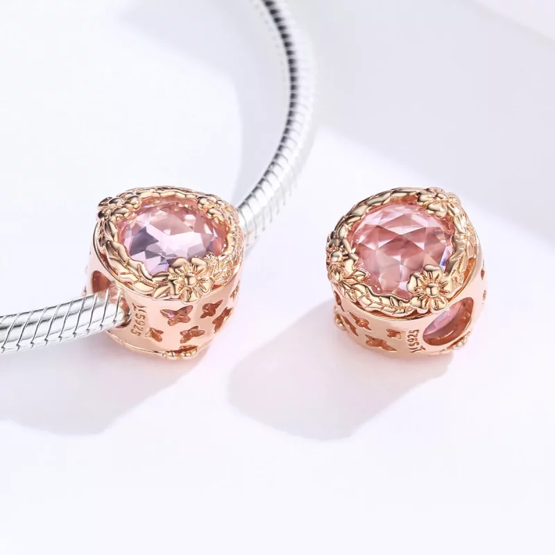 (afbeelding voor) Pandora Style Rose Herfst landschap Bedel - SCC1258 - Bekijken 4