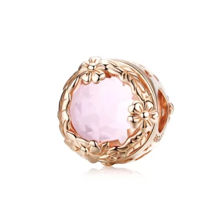 Pandora Style Rose Herfst landschap Bedel - SCC1258 (afbeelding voor) Pandora Style Rose Herfst landschap Bedel - SCC1258