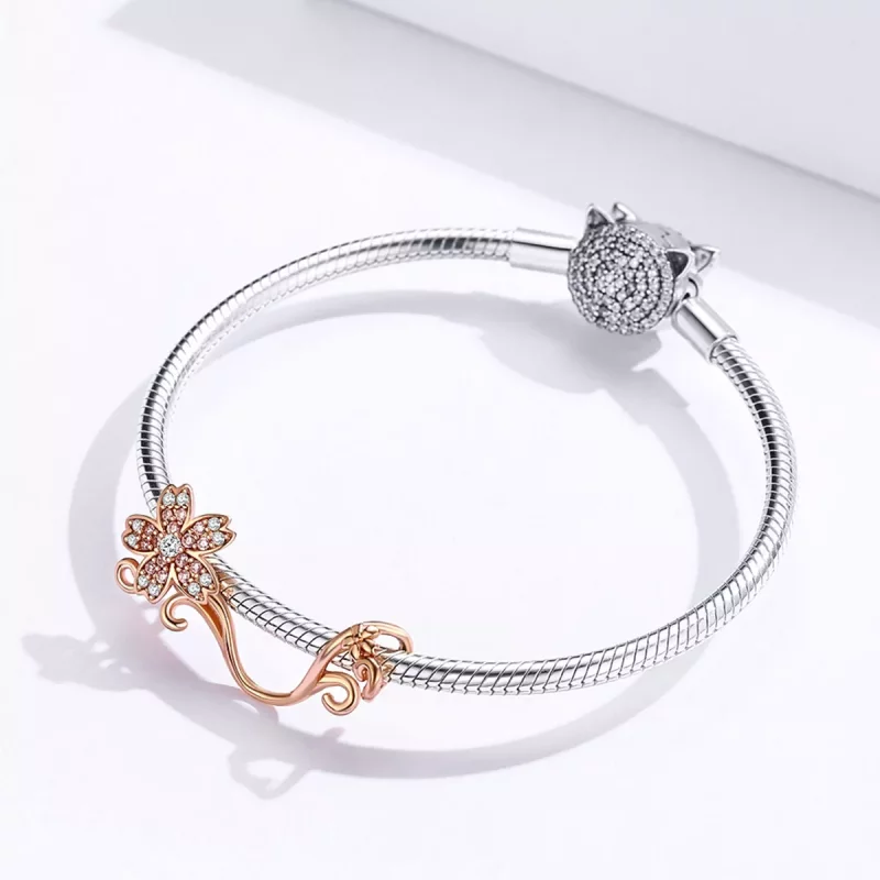 (afbeelding voor) Pandora Style Rose Kersebloesem Bedel - SCC1033-C - Bekijken 3