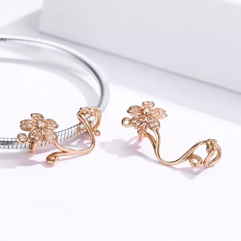 (afbeelding voor) Pandora Style Rose Kersebloesem Bedel - SCC1033-C - Bekijken 4
