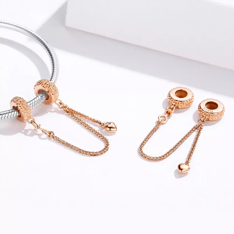 (afbeelding voor) Pandora Style Rose kleine band Veiligheidsketting - SCC1112-C - Bekijken 2