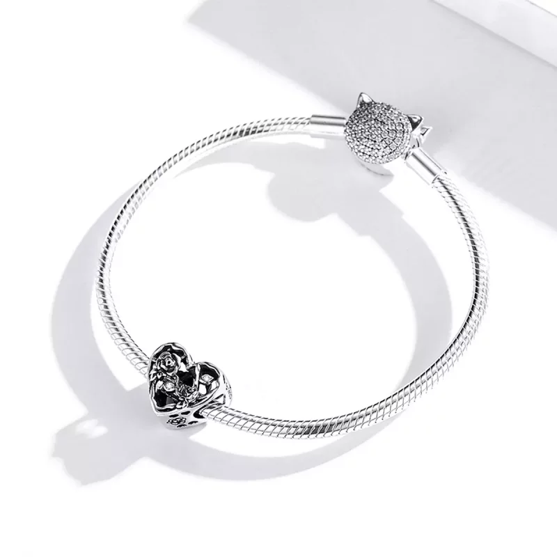 (afbeelding voor) Pandora Style Rose Liefde Bedel - BSC475 - Bekijken 3