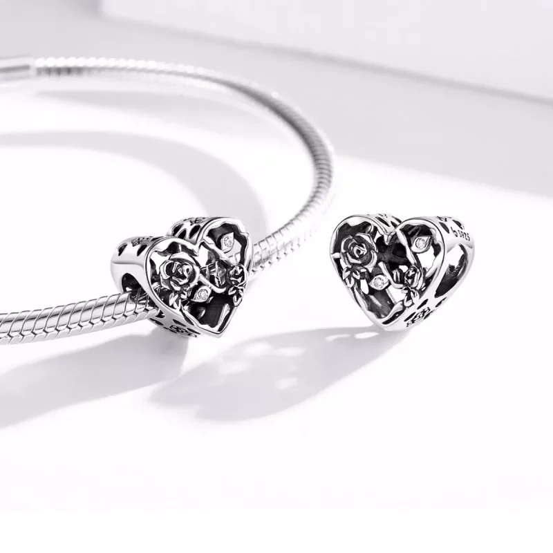 (afbeelding voor) Pandora Style Rose Liefde Bedel - BSC475 - Bekijken 4