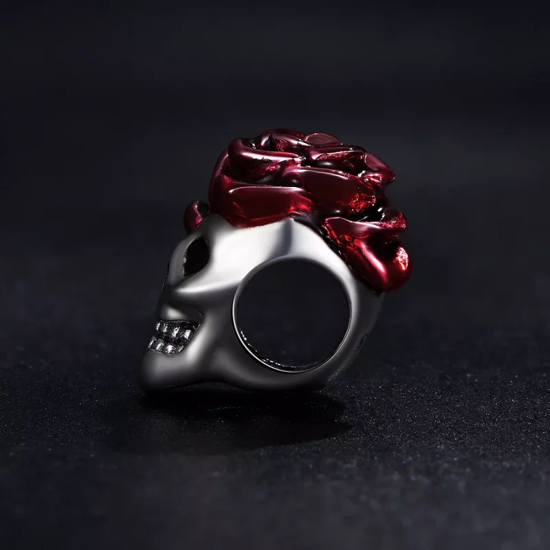 (afbeelding voor) Pandora Style Rose Schedel Bedel - SCC2403 - Bekijken 3