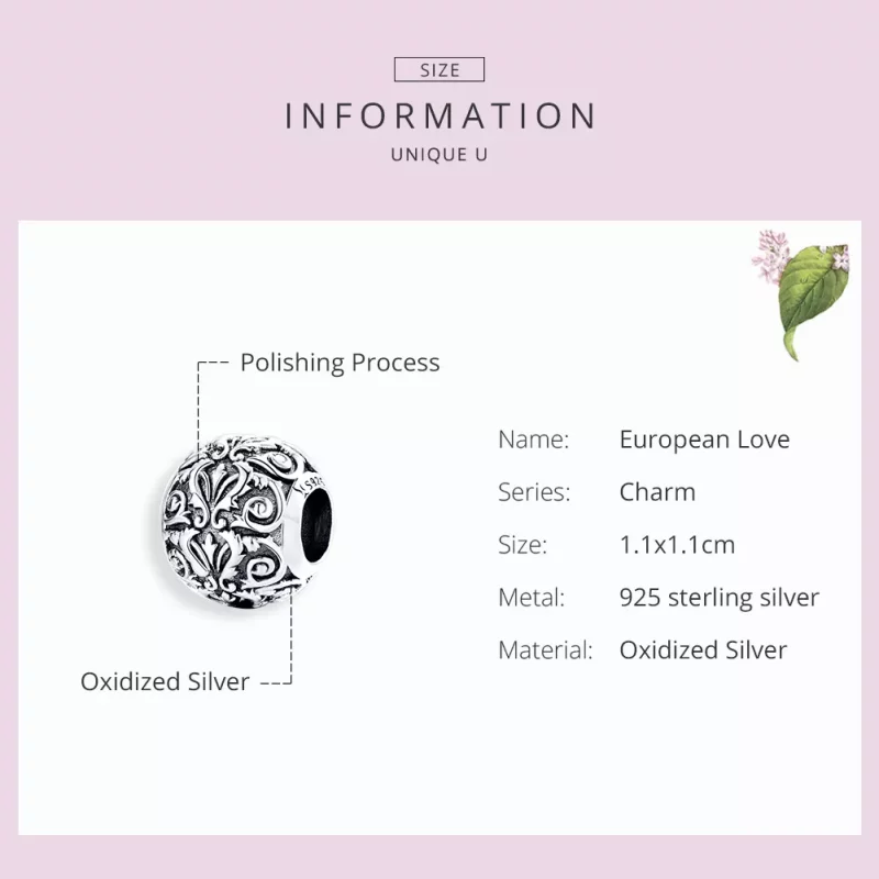 (afbeelding voor) Pandora Style Royal Court Stijl Bedel - SCC1179 - Bekijken 3
