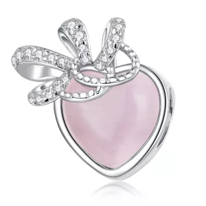 Pandora Style Roze Hart Bedel - SCC2261 (afbeelding voor) Pandora Style Roze Hart Bedel - SCC2261