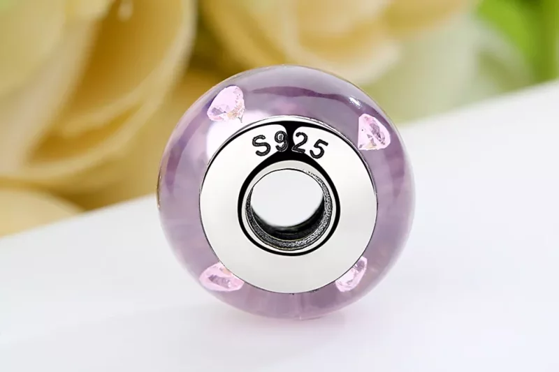 (afbeelding voor) Pandora Style Roze Murano Glas Bedel - SCZ003 - Bekijken 8