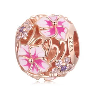 Pandora Style Roze Sakura Bedel - BSC643 (afbeelding voor) Pandora Style Roze Sakura Bedel - BSC643
