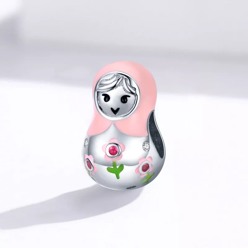 (afbeelding voor) Pandora Style Russische Poppen Bedel - SCC1435 - Bekijken 2