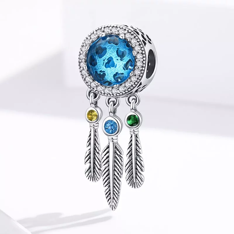 (afbeelding voor) Pandora Style Saffier Dromenvanger Bedel - SCC1384 - Bekijken 3