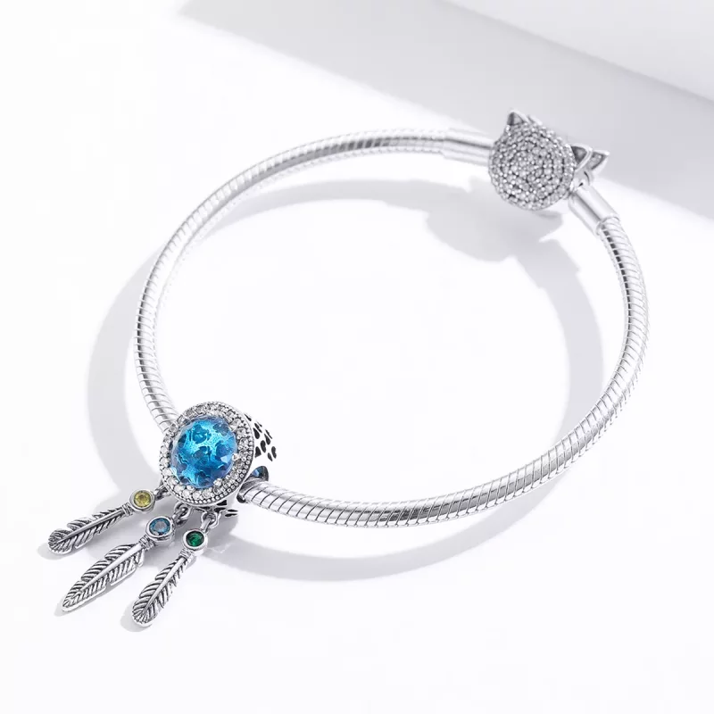 (afbeelding voor) Pandora Style Saffier Dromenvanger Bedel - SCC1384 - Bekijken 4