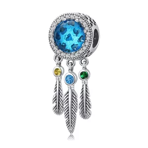 (afbeelding voor) Pandora Style Saffier Dromenvanger Bedel - SCC1384