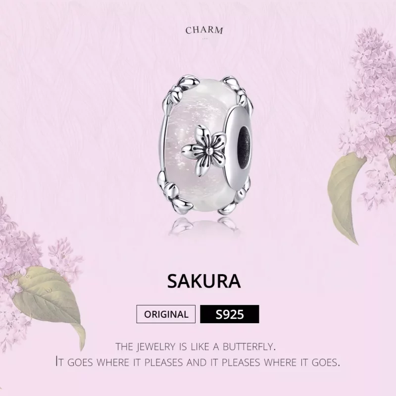 (afbeelding voor) Pandora Style Sakura Bedel - SCC1302 - Bekijken 2