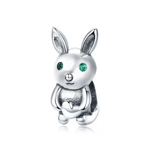 Pandora Style Schattig Konijn Bedel - BSC169 (afbeelding voor) Pandora Style Schattig Konijn Bedel - BSC169