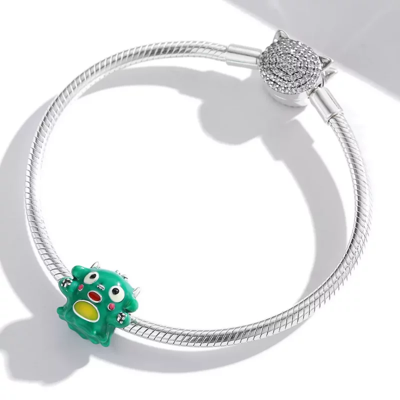 (afbeelding voor) Pandora Style Schattig Monster Bedel - SCC2054 - Bekijken 3
