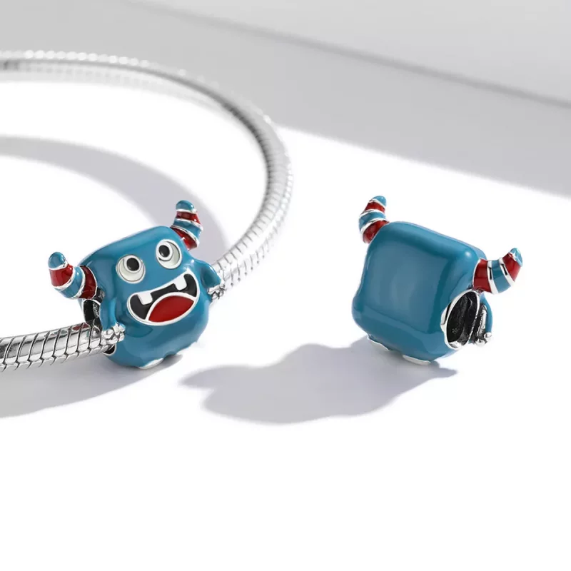 (afbeelding voor) Pandora Style Schattig Monster Bedel - SCC2055 - Bekijken 4
