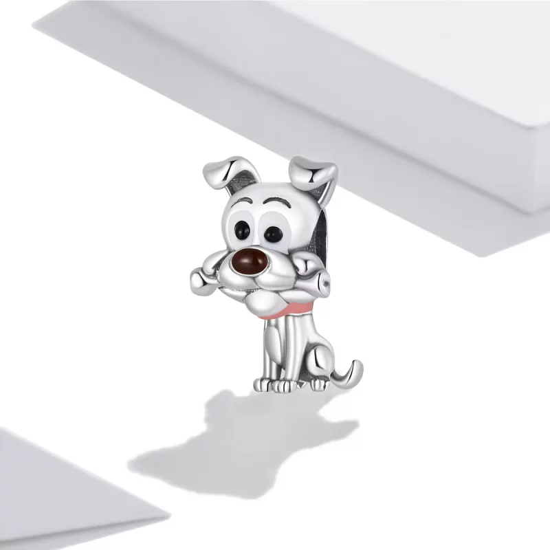 (afbeelding voor) Pandora Style Schattige Hond Bedel - SCC2121 - Bekijken 2