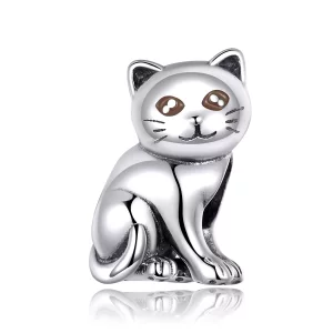 (afbeelding voor) Pandora Style Schattige kat Bedel - SCC1305