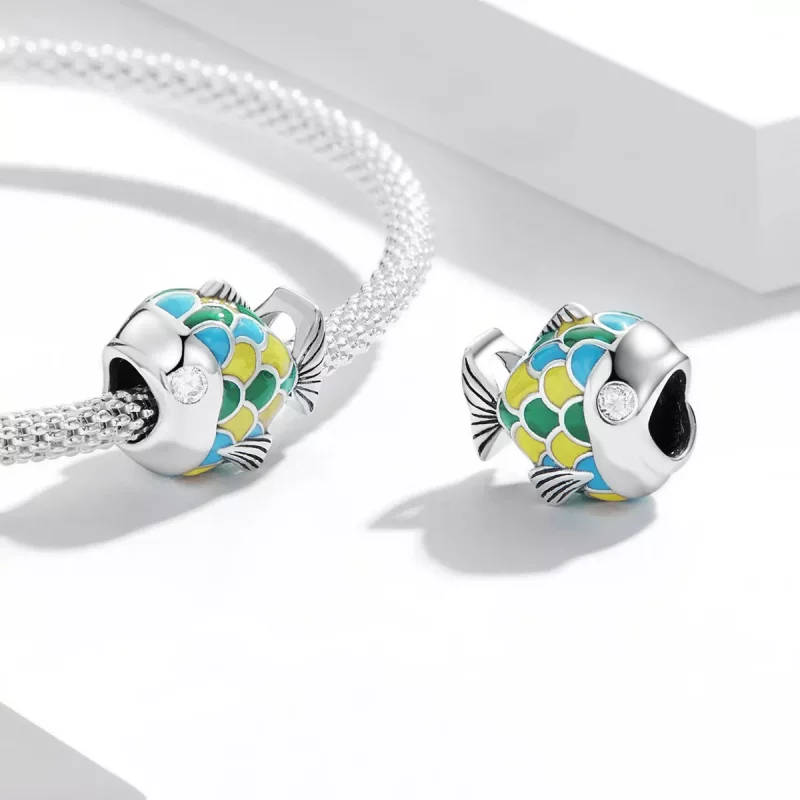 (afbeelding voor) Pandora Style Schattige kleine vis Bedel - SCC2073 - Bekijken 4