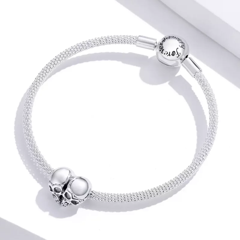 (afbeelding voor) Pandora Style Schedels Bedel - SCC1519 - Bekijken 3