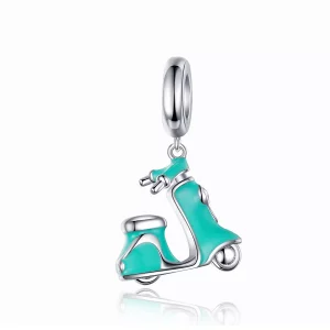 (afbeelding voor) Pandora Style Scooter Hangende Bedel - SCC1201