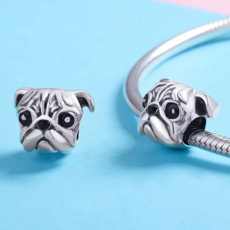 (afbeelding voor) Pandora Style Shar-Pei-hond Bedel - SCC834 - Bekijken 3