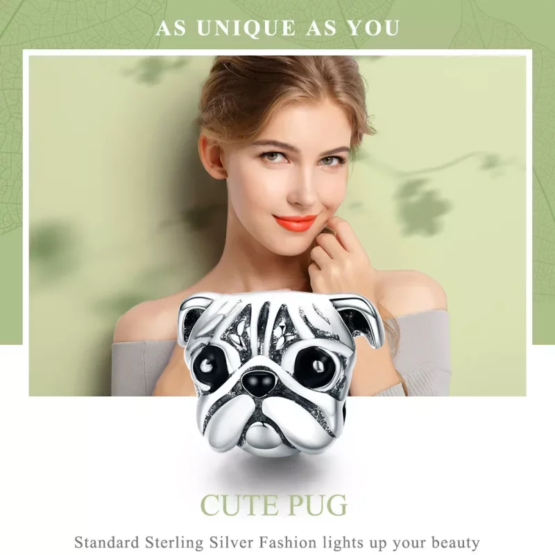 (afbeelding voor) Pandora Style Shar-Pei-hond Bedel - SCC834 - Bekijken 6