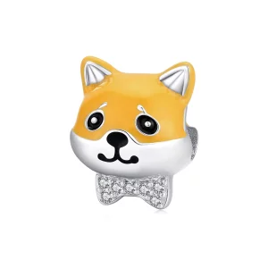 (afbeelding voor) Pandora Style Shiba Inu Bedel - BSC188