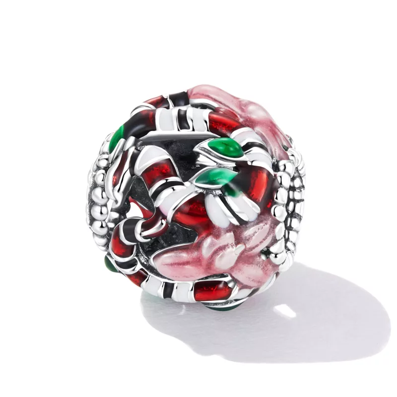 (afbeelding voor) Pandora Style Slang bloem Bedel - SCC2250 - Bekijken 2