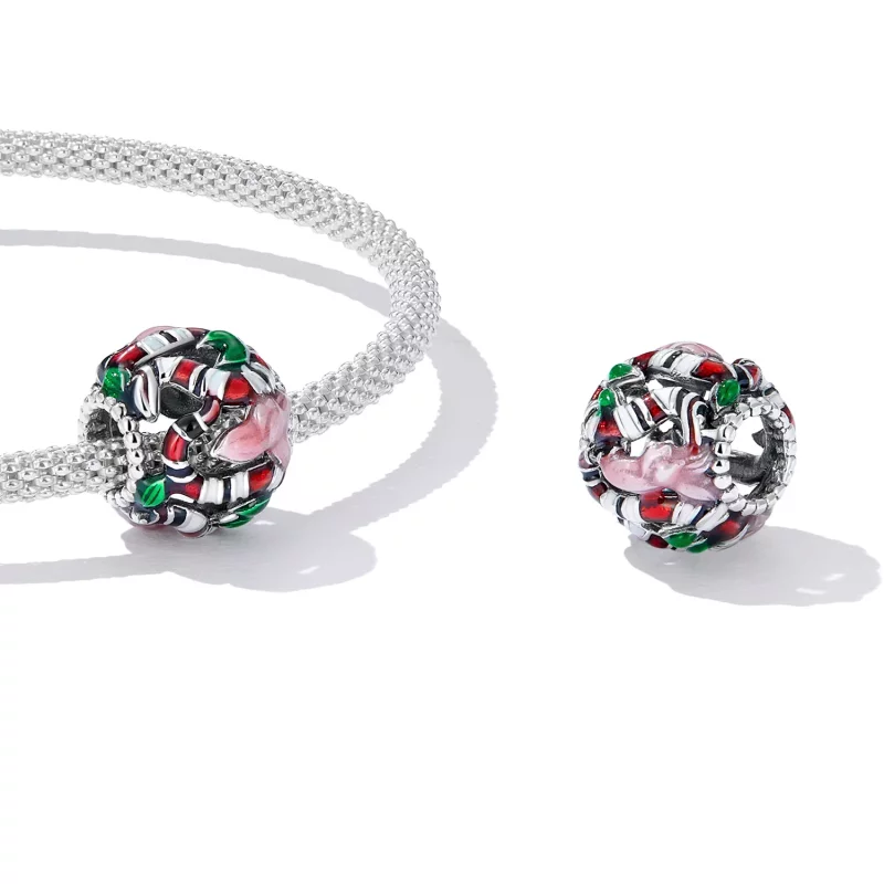 (afbeelding voor) Pandora Style Slang bloem Bedel - SCC2250 - Bekijken 4