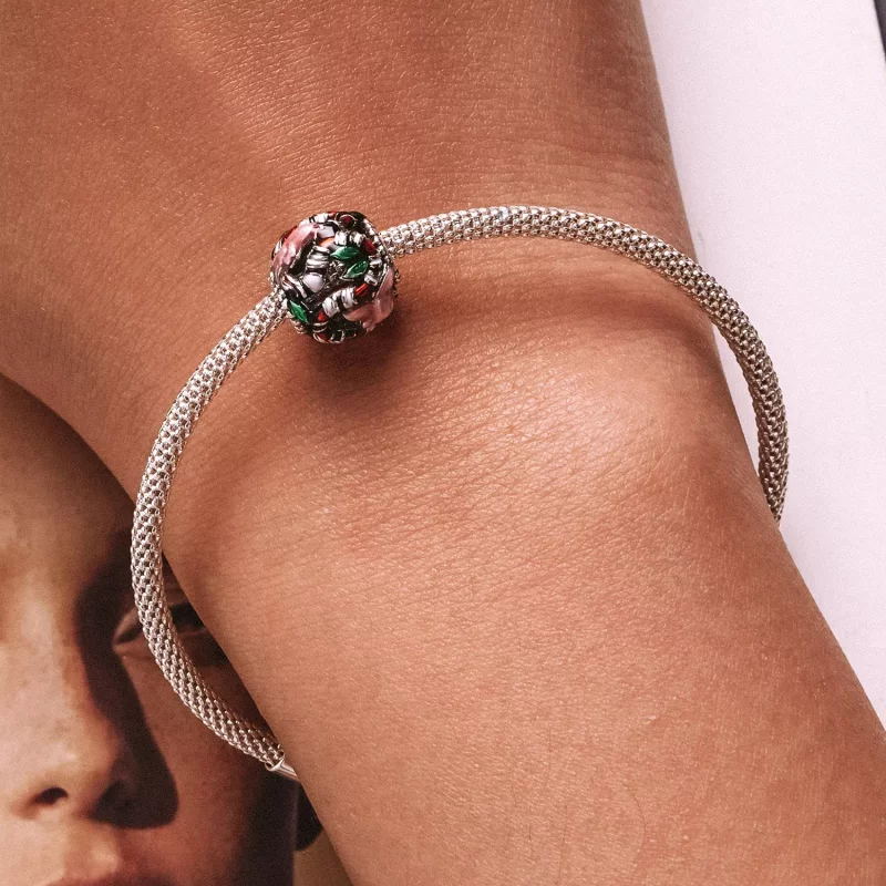 (afbeelding voor) Pandora Style Slang bloem Bedel - SCC2250 - Bekijken 6