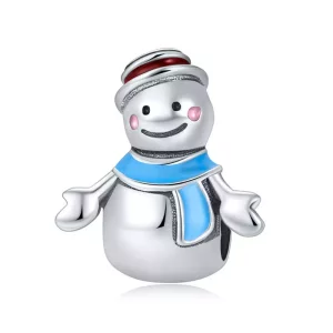 Pandora Style Sneeuwman Bedel - SCC855 (afbeelding voor) Pandora Style Sneeuwman Bedel - SCC855